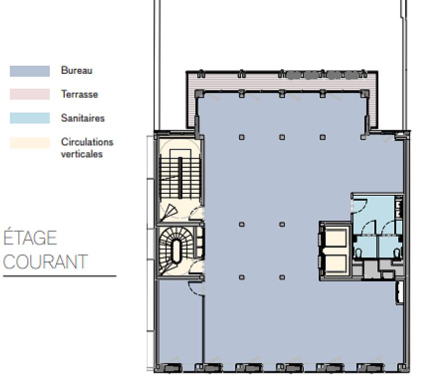 Bureau Paris 2266m² Location bureau Paris OLBUR2101136 11
